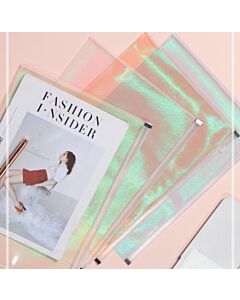 Sobre Fw A4 Holografico con Cierre T