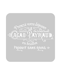 Stencil EQ Cacao Payraud