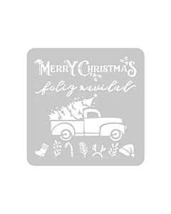 Stencil EQ Feliz Navidad