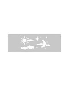 Stencil EQ Sol y Luna