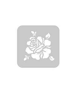 Stencil EQ Petalos de Rosas