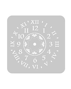 Stencil EQ Reloj Doble