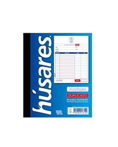 Talonario Husares (1815) Multiuso Duplicado x 50 Hs.