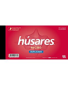 Talonario Husares (1825) Recibo Duplicado x 50 Hs.