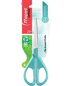 Tijera Maped Essentials Green Pastel 17 Cm.