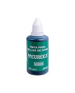 Tinta para Sello Eureka Verde x 60 Ml.